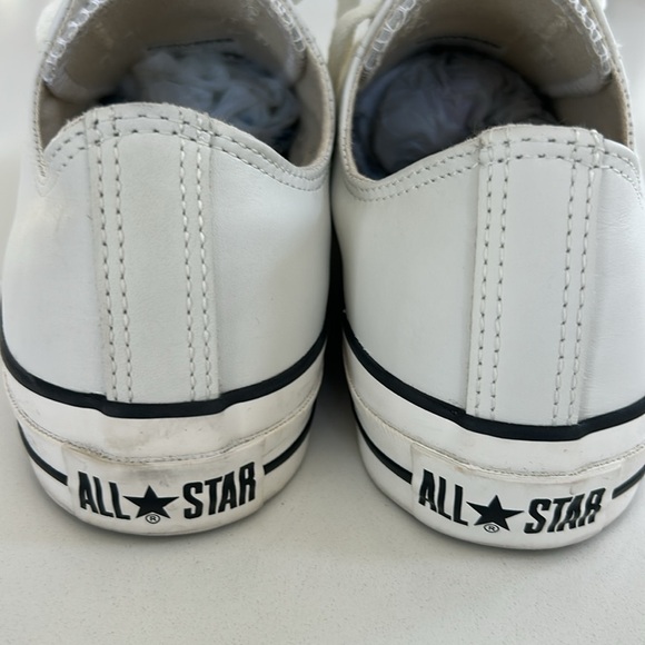 JAPAN LIMITED Edition CHUCK TAYLOR CONVERSE LEATHER ALL STAR OX WHITE 6.5/ 8.5/9 - Picture 8 of 15